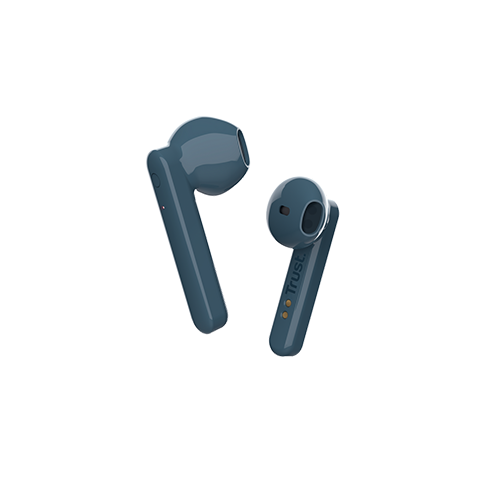 მობილურის Bluetooth ყურსასმენი - Trust Primo Touch BT Earphones Blue