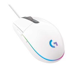 მაუსი - Logitech G203 Lightsync Corded White