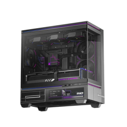 ქეისი - Thermal Right TL-M10 Black - 4x120 Fan ARGB