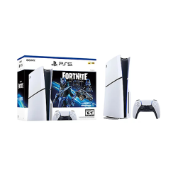 Gaming Console - PlayStation 5 Slim With CD Version White Chassis Fortnite Cobalt Star VCH PS5