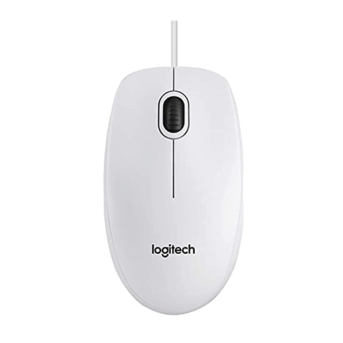 მაუსი - Logitech B100 Corded White