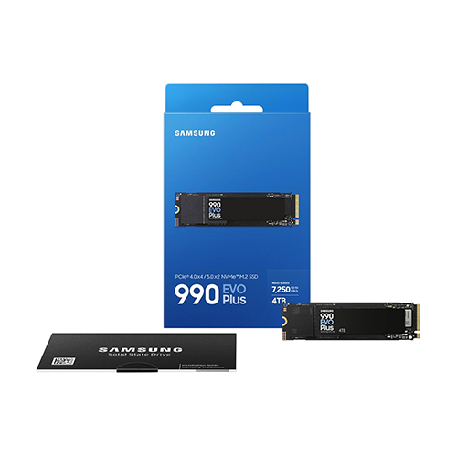 M2 SSD Samsung 990 Evo Plus 4 TB PCIe 4.0