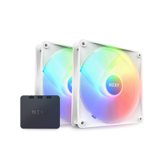 ქეისის გაგრილება - NZXT F140 Core - 2x140 Fan ARGB White