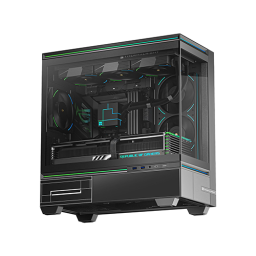 ქეისი - Thermal Right TL-M10 Black - 4x120 Fan ARGB