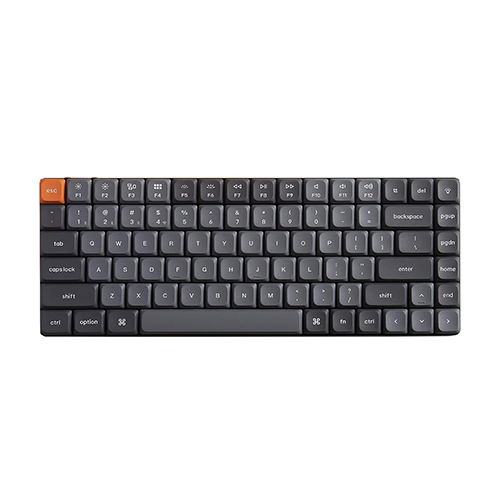 უკაბელო ტენვადი მექანიკური კლავიატურა - Keychron K3 K Pro 84 Key RGB Brown Switch Hot-Swap Rechargeable WL BT