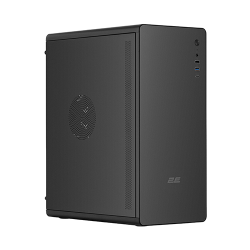 ქეისი - 2E Credo V500B Black - 1x120 Fan