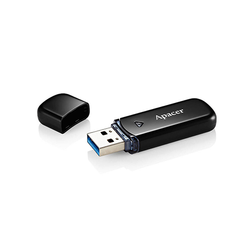 ფლეშ მეხსიერება - Apacer 128 GB USB 3.2 AH355 Black
