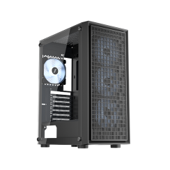 ქეისი - 1ST Player GO6 Black - 4x120 Fan LED