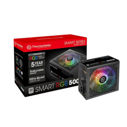 კვების ბლოკი - Thermaltake 500 Watt Smart RGB 80 Plus