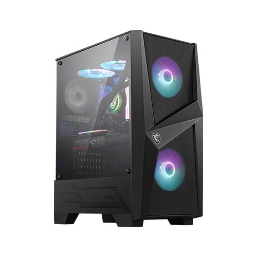 ქეისი - Msi Mag Forge 100R - 1x120 Fan + 2x120 Fan ARGB