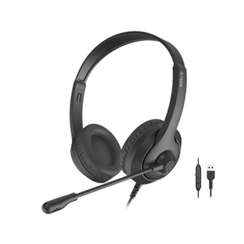 ყურსასმენი - A4Tech Fstyler FH100U USB Stereo Headset Black