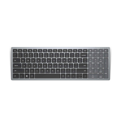 უკაბელო კლავიატურა - Dell KB740 Grey WL BT