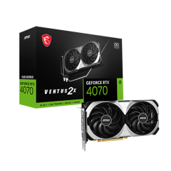 ვიდეობარათი - Msi Ventus 2X E RTX 4070 12 GB Oc