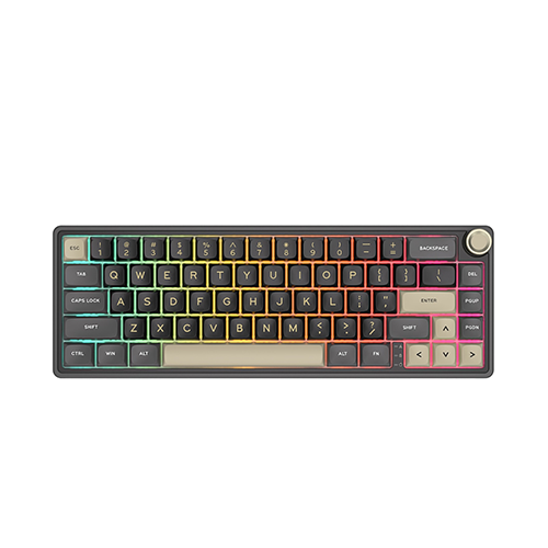 მექანიკური კლავიატურა - Royal Kludge RK R65 Chartreuse Switch Phantom