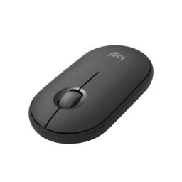 უკაბელო Bluetooth მაუსი - Logitech M350 Pebble Graphite WL BT