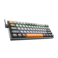 მექანიკური კლავიატურა - Redragon Fizz K617GGO-R Rainbow Black-Grey