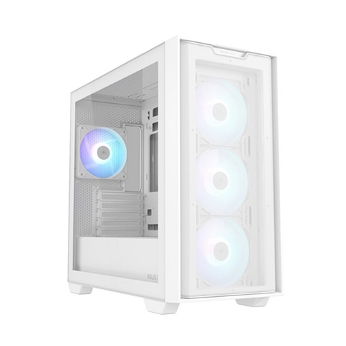 ქეისი - Asus A21 Plus White - 4x120 Fan ARGB