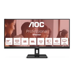 მონიტორი - Aoc U34E2M - 34 Inch / UWQHD / VA / 100 Hz / 4 Ms