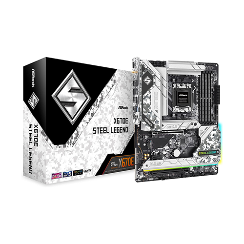 დედაბარათი - Asrock X670E Steel Legend Wi-Fi DDR5