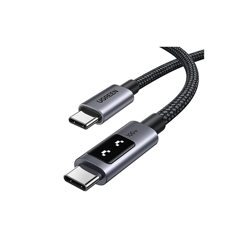 მობილურის კაბელი - Ugreen L509 Uni 100 Watt 1m Grey-Black