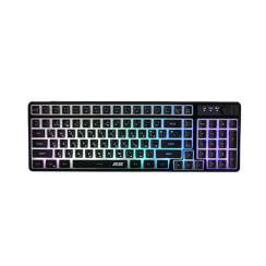 Wireless Rechargeable Keyboard - 2E Gaming KG390 Black WL BT