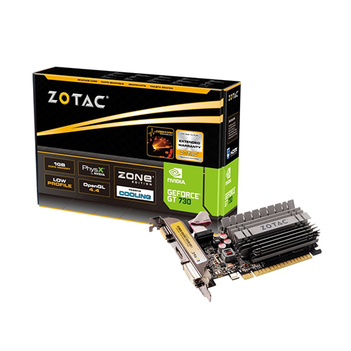 ვიდეობარათი - Zotac GT 730 2 GB Zone Edition Low Profile