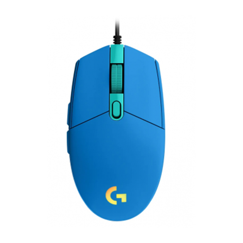 მაუსი - Logitech G203 Lightsync Corded Blue