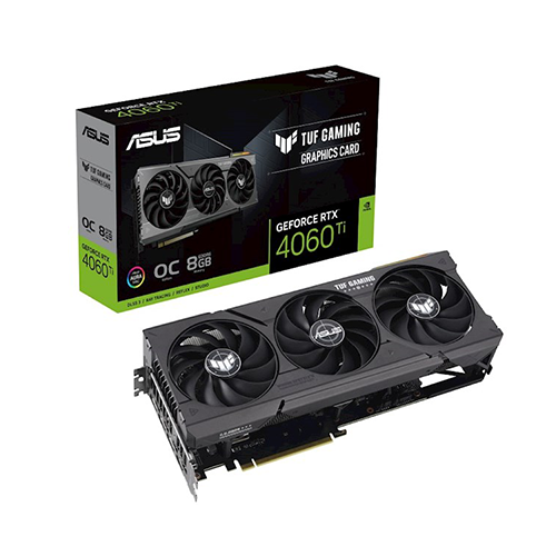 Video Card - Asus Tuf Gaming RTX 4060 Ti 8 GB Oc