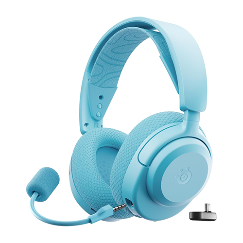 უკაბელო Bluetooth ყურსასმენი - SteelSeries Arctis Nova 3P Aqua WL BT