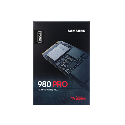 M2 SSD Samsung 980 Pro 500 GB PCIe 4.0