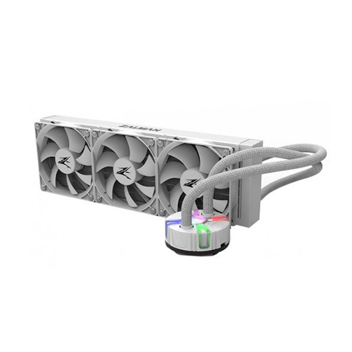 პროცესორის წყლის გაგრილება - Zalman LCS Reserator 5 Z36 360 mm White