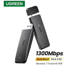 USB Wi-Fi მიმღები - Ugreen CM492 AC1300