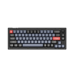 მექანიკური კლავიატურა - Keychron V2 K Pro Red Switch Fros RGB Black