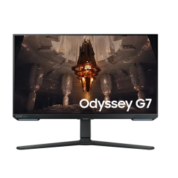 მონიტორი - Samsung Odyssey G7 Smart LS28BG700EIXCI - 28 Inch / 4K / IPS / 144 Hz / 1 Ms