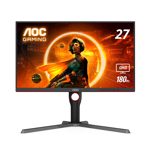 მონიტორი - Aoc Q27G3XMN/BK - 27 Inch / 2K / VA / 180 Hz / 1 Ms