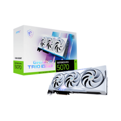 ვიდეობარათი - Msi RTX 5070 12 GB Gaming Trio Oc White