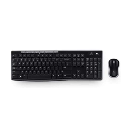 კომბო - უკაბელო კლავიატურა + მაუსი - Logitech MK270 Black