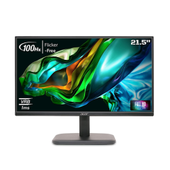 Monitor - Acer EK1 EK221QE3BI - 21.45 Inch / FHD / IPS / 100 Hz / 1 Ms