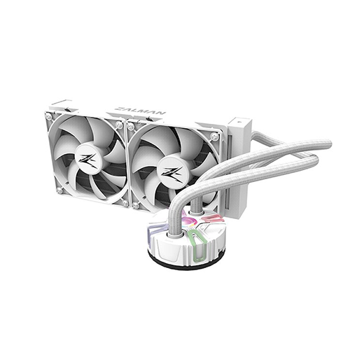 პროცესორის წყლის გაგრილება - Zalman Reserator 5 Z24 240 mm ARGB White