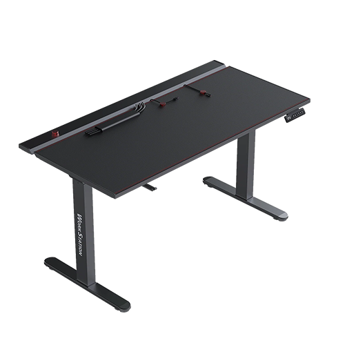 კომპიუტერის მაგიდა - Fantech DW114 Dublin Workstation Dual Motor Adjustable Magentic Desk Black