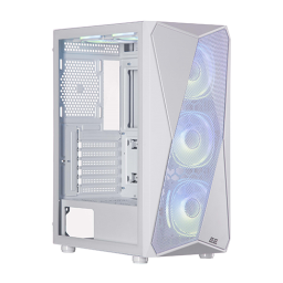 ქეისი - 2E Gaming Aruba G3313W White - 5x120 Fan ARGB