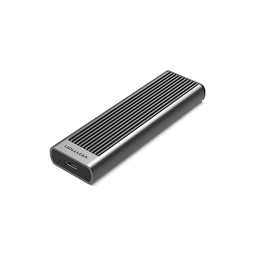 გარე M2 ვინჩესტერის ქეისი - Vention Heat Sink Gray Aluminum Alloy Type