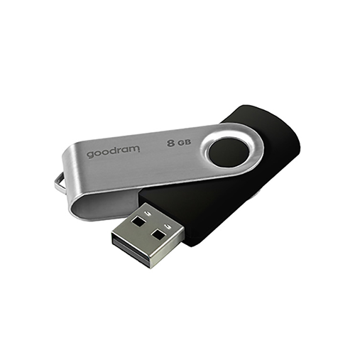 ფლეშ მეხსიერება - Goodram UTS2-0080K0R11 8 GB USB 2.0 Silver