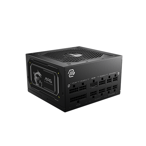 კვების ბლოკი - Msi Mag A850GL PCIE5 850 Watt 80 Plus Gold full Modular