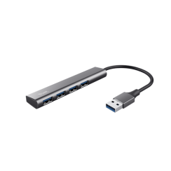 USB Hub 4 Port - Trust Halyx