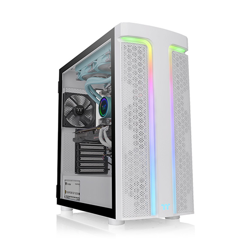 ქეისი - Thermaltake H590 TG Snow ARGB White - 2x120 Fan