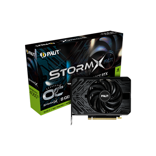 ვიდეობარათი - Palit RTX 4060 Ti 8 GB StormX Oc