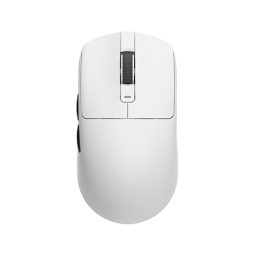 უკაბელო ტენვადი Bluetooth მაუსი - Royal Kludge RK M3 White Rechargeable WL BT