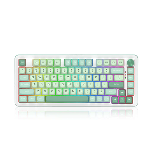 უკაბელო ტენვადი მექანიკური კლავიატურა - Redragon Cyrus Pro K681MG Grey Switch Rechargable WL BT