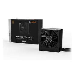 კვების ბლოკი - Be Quiet BN328 System Power 10 650 Watt 80 Plus Bronze